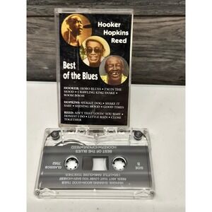 Best of the Blues Cassette John Lee Hooker Lightnin Hopkins Jimmy Reed Classics